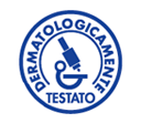 logo dermatologicamente testato