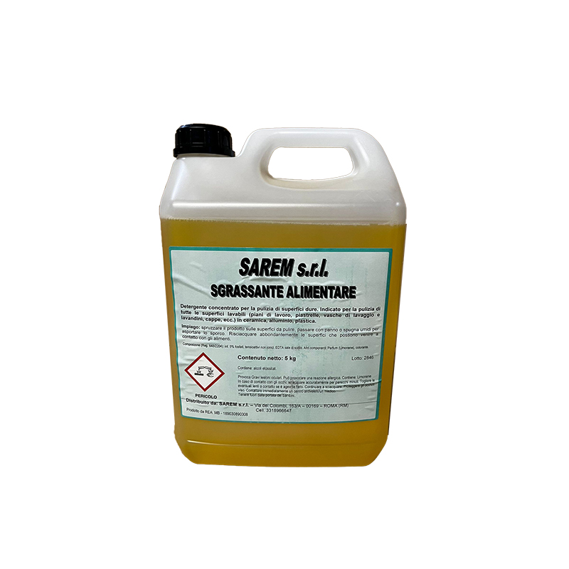 sarem sgrassante alimentare