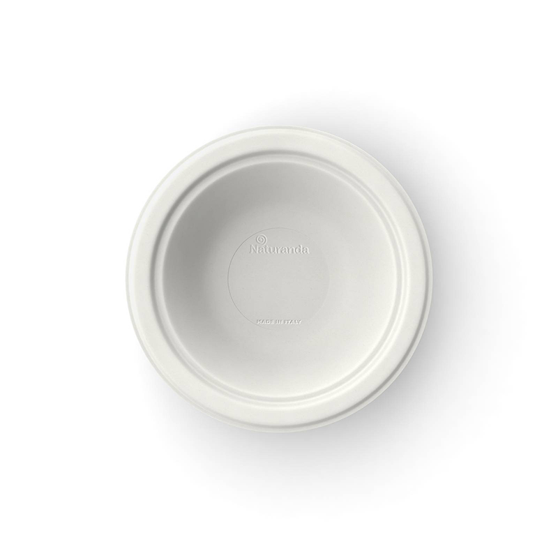 Piatto polpa cellulosa fondo 400 ml